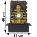 Ver imagem 3 de Fonte de Água Buda Cascata Grande com Luz de Led - 220v