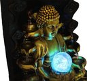 Ver imagem 2 de Fonte de Água Buda Cascata Grande com Luz de Led - 220v
