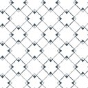 Ver imagem 2 de Papel de Parede Geométrico Diagonal Azul e Branco Arte Destaque 2 Metros