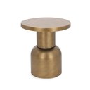 Ver imagem 1 de Mesa Decorativa em Metal Dourado Mart 44cm