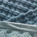 Ver imagem 4 de Cobertor King Desert Plush Flanel Fleece 400g/m² 100% Poliéste Altenburg Azul Balneário