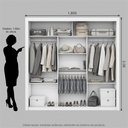 Ver imagem 5 de Guarda Roupa Casal Paula