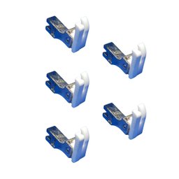 05 Pé Calcador de Teflon Pesponto Compensado para Maquina Reta Industrial Lado Esquerdo 2mm Tcl-1/16 - 4