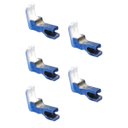 Ver imagem 5 de 05 Pé Calcador de Teflon Pesponto Compensado para Maquina Reta Industrial Lado Esquerdo 2mm Tcl-1/16