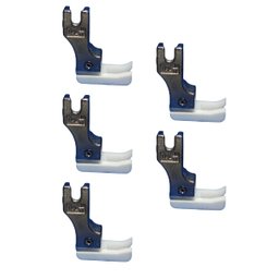 05 Pé Calcador de Teflon Pesponto Compensado para Maquina Reta Industrial Lado Esquerdo 2mm Tcl-1/16 - 2