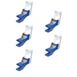 05 Pé Calcador de Teflon Pesponto Compensado para Maquina Reta Industrial Lado Esquerdo 2mm Tcl-1/16 - 3