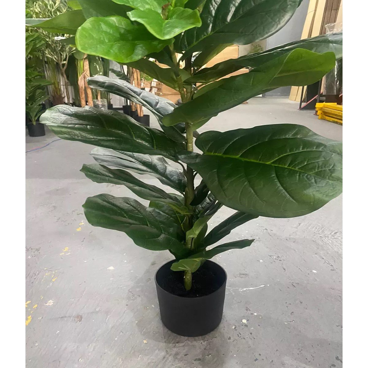 Planta Artificial Ficus Lyrata Planta Decoração Sala 1.00m - 3