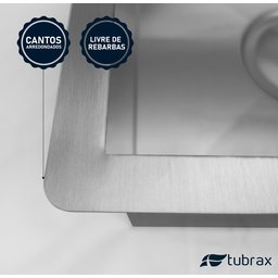 Cuba Pia de Cozinha Gourmet com Módulos Porta Pratos Copos Talheres Saladeira Inox 304 Tubrax - 2