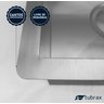 Cuba Pia de Cozinha Gourmet com Módulos Porta Pratos Copos Talheres Saladeira Inox 304 Tubrax - 2