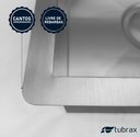Ver imagem 2 de Cuba Pia de Cozinha Gourmet com Módulos Porta Pratos Copos Talheres Saladeira Inox 304 Tubrax