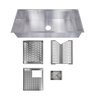 Cuba Pia de Cozinha Gourmet com Módulos Porta Pratos Copos Talheres Saladeira Inox 304 Tubrax - 4