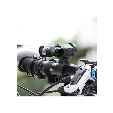 Suporte de Farol Lanterna para Guidão Bicicleta Bike 360º