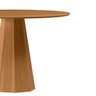 Mesa de Jantar Redonda para 4 Lugares Tampo em Mdf 1,17m Isis Ypê - New Ceval - 2