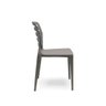 Cadeira Ville Cinza Basalto Empilhável em Polipropileno Plaxmetal - 2