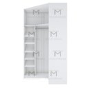 Ver mais imagens de MÓDULO CLOSET 2,00A CANTO + SAPATEIRA E CABIDEIRO M254.B MUNDI MOVEIS