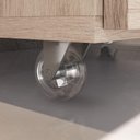 Ver imagem 3 de Conjunto Gabinete Banheiro Creta 60cm (gabinete+espelheira+cuba) Madeirado Inteiro