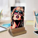 Ver imagem 2 de Placa e Display de Mesa Decorativa Taylor Swift