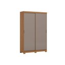 Ver imagem 2 de Guarda Roupa Casal 2 Portas Correr Lucca Cin/Off/Avela Henn
