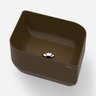 CUBA SOFI RUBI BADENZA MARROM ACETINADO 38x49x15 cm - 1