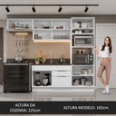 Ver imagem 6 de Armário de Cozinha Completa 270cm Branco Stella Madesa 10
