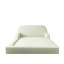 Ver imagem 3 de Cama Colchão Casal Montessoriana Infantil Proteção Lateral Bege
