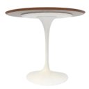 Ver imagem 2 de Mesa de Jantar Tulipa Saarinen Redonda 150 Cm Tampo Imbuia Base Branca Linn Design Decor Mesa de Jan