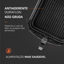 Ver imagem 6 de Fritadeira Elétrica sem Óleo Air Fryer Mondial Afn-80-bi o 8l 1900w Preto/inox 127v