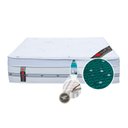 Ver imagem 1 de Colchão Queen Castor Molas Pocket Ensacadas Magnético c/Vibro Massagem c/ Infravermelho Longo Niponpedic