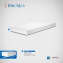 Ver imagem 5 de Colchao Guarda Costas Pro Baby D18 Liso c/Pl 12CMX1,30MX70CM Lpa CB5