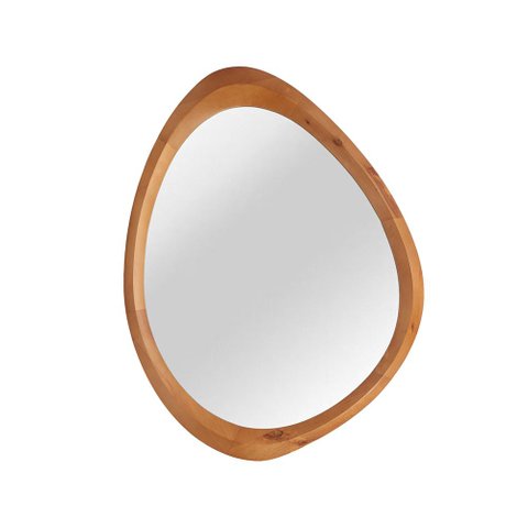 Espelho em Madeira Marrom Mart 100x77cm