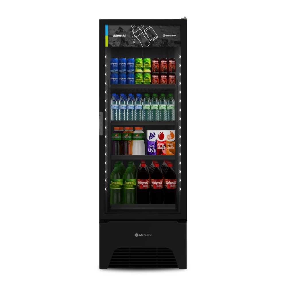 Expositor Vertical Multiuso 577 Litros Vb52ah All Black 220v - Metalfrio - 4