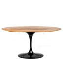Ver imagem 2 de Mesa de Jantar Saarinen Oval 1,20x0,80 Base Preto Tampo Frejo