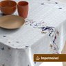 Toalha Mesa Plástica Térmica Borboletas 4 a 6 Lugares 1,60 - 4