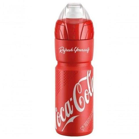 Garrafa de Ciclismo Elite Coca Cola 750ml - Vermelho