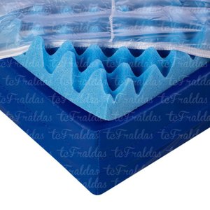 Kit Capa Protetor de Colchão Casal com Elástico Pvc + 2 Capas de Travesseiro Pvc