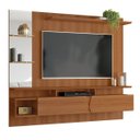 Ver imagem 1 de Painel para TV de até 55" 2 Portas Illume Jequitiba