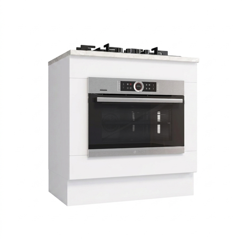 Balcão Forno Embutir Americana Henn 80 Cm com Tampo para Cooktop Henn 80 Cm