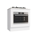 Ver imagem 1 de Balcão Forno Embutir Americana Henn 80 Cm com Tampo para Cooktop Henn 80 Cm