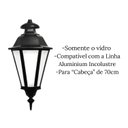 Ver imagem 2 de Jogo de Vidros de Reposição Linha Aluminium 1902 Incolustre