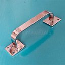 Ver imagem 4 de Puxador Duplo Rustico Colonial Porta Pivotante ou de Correr 140mm Cromado M411-cro