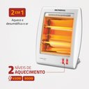 Ver imagem 2 de Aquecedor de Ar Mondial Comfort Air Ii A-15 900w Branco/cinza 220v