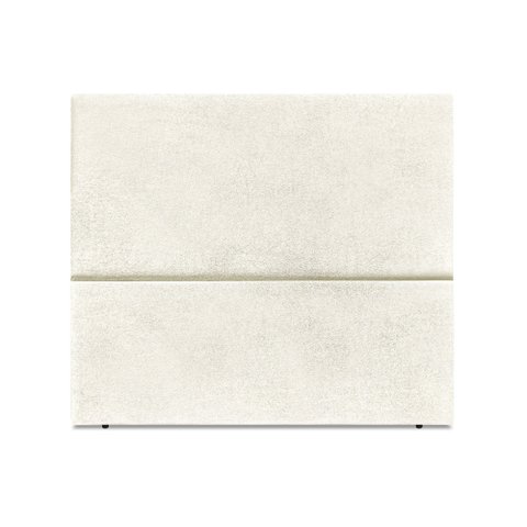 Cabeceira Estofada Casal Luna 140cm Boucle Bege