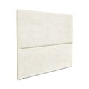 Ver imagem 2 de Cabeceira Estofada Casal Luna 140cm Boucle Bege