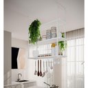 Ver imagem 1 de Nicho de Teto Indústrial Denver 95cm Branco - Cor: Branco