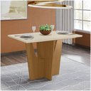 Ver imagem 2 de Mesa De Jantar 120 Cm Vértice Henn Nature Com Off White