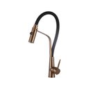 Ver imagem 1 de Torneira para Cozinha Gourmet Misturador Monocomando Turiaçu Pingoo.casa - Dourado Rose