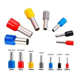 800un Kit Terminal Tubular Ilhós 1,0/1,5/2,5/4/6/10/16mm - 2
