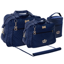 Ver imagem 1 de Kit Bolsas Maternidade Mave Baby Coroa Exclusive Azul Marinho