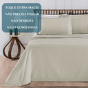 Ver imagem 5 de Cobreleito King Size 100% Algodão Lisboa 03 Pçs Super Elegante Charm:caqui