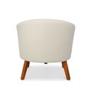 Ver imagem 7 de Poltrona Sala Decorativa Kit 2 Stella Pé Madeira Trapézio Castanho Veludo D03 - D’Rossi